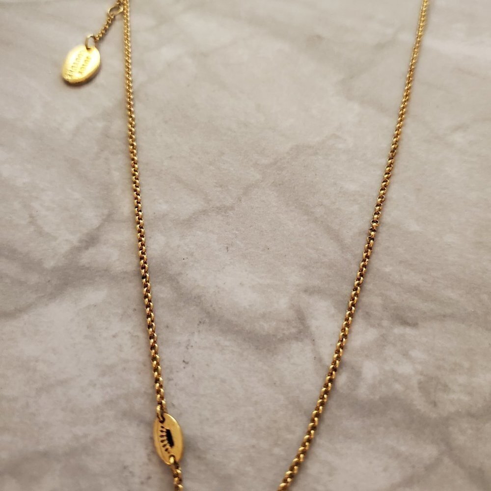 🌟 Juicy Couture Rhinestones Crystals Pave Star Friends Charm Necklace 🌟 - Picture 4 of 10